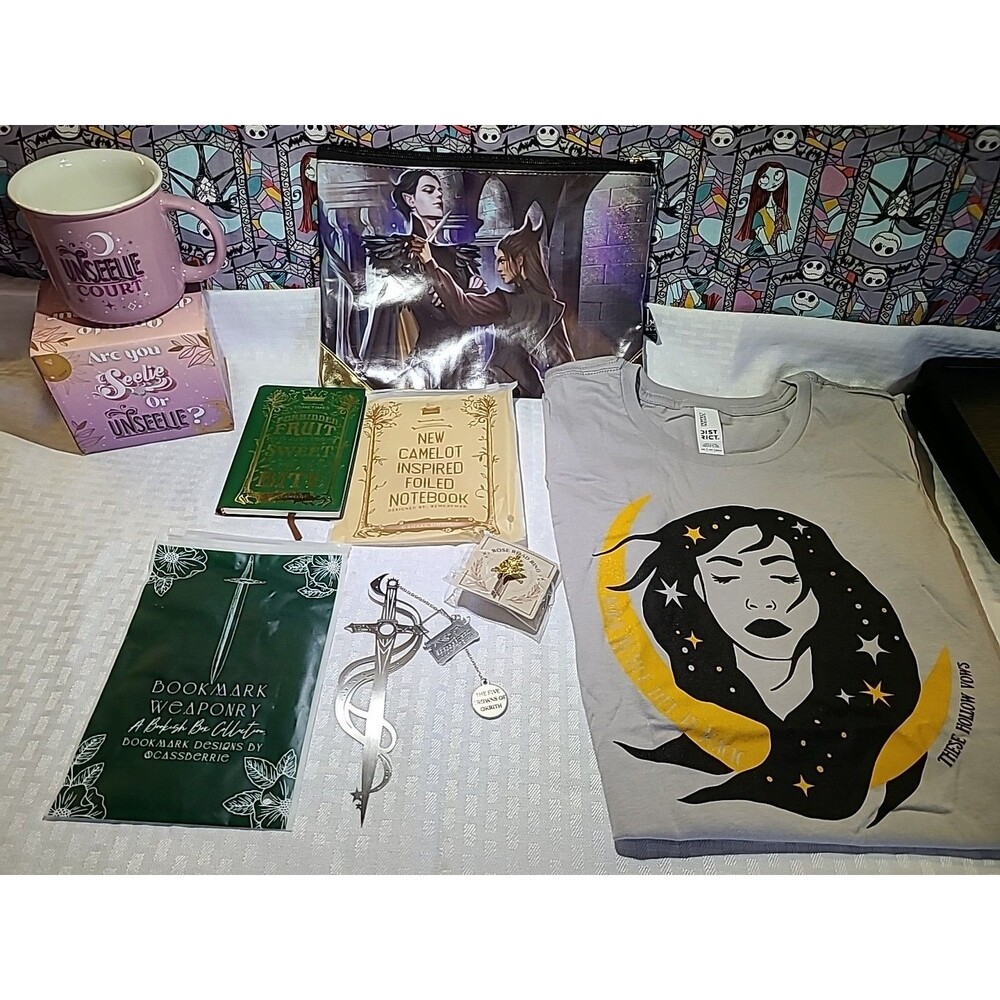 The Bookish Box Accessories 6pc Bundle – No Book Included +bonus